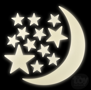 Glow-In-The-Dark Moon & Stars