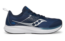 Load image into Gallery viewer, Saucony Ride Kdz Sneaker Navy/Silver
