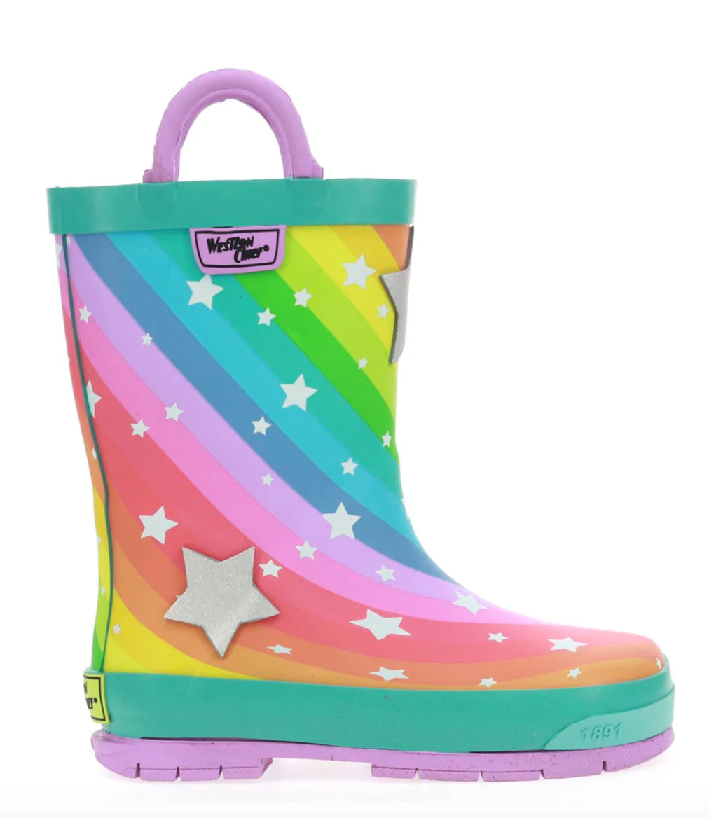 Laden Sie das Bild in den Galerie-Viewer, Western Chief Superstar Gummistiefel Türkis