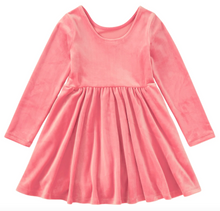 Load image into Gallery viewer, Tea Collection Velour Ballet Dress Mauveglow
