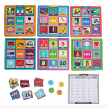 Load image into Gallery viewer, Eeboo 4 Language Bingo

