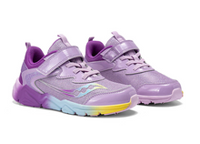 Load image into Gallery viewer, Saucony Big Kids Flash LE Lilac Size 13.5M
