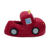 Load image into Gallery viewer, Robeez Red Fire Truck Light Up Slippers
