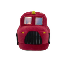 Load image into Gallery viewer, Robeez Red Fire Truck Light Up Slippers
