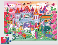 Load image into Gallery viewer, Crocodile Creek Unicorn Castle Puzzle 36 Pieces
