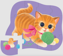 Load image into Gallery viewer, Crocodile Creek Cute Kitten Puzzle 12 Piece
