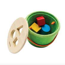 Load image into Gallery viewer, Plan Toys Geo Sorting Bucket
