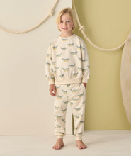 Load image into Gallery viewer, Rylee + Cru Jogger Sweatpant Alligators
