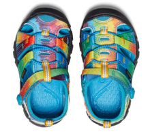 Load image into Gallery viewer, Keen Seacamp II CNX Vivid Blue/Original Tie Dye Size 6
