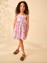 Load image into Gallery viewer, Tea Collection Strappy Sun Dress Caballito de Mar Pink Girls Dress
