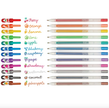 Load image into Gallery viewer, Ooly Yummy Yummy 12 Scented Glitter Gel Pens
