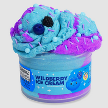 Load image into Gallery viewer, Peachybbies Wildberry Ice Cream Cloud Dough Slime
