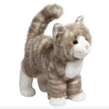 Load image into Gallery viewer, Douglas Grey Tabby Cat Stuffed Animal
