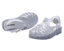 Load image into Gallery viewer, Mini Melissa Possession Shiny BB Silver Glitter
