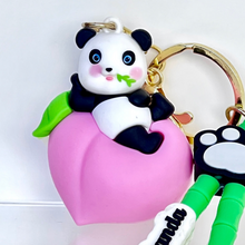 Laden Sie das Bild in den Galerie-Viewer, Panda Fruit Key Charm
