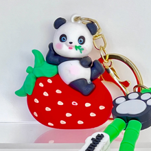 Laden Sie das Bild in den Galerie-Viewer, Panda Fruit Key Charm

