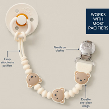 Load image into Gallery viewer, Itzy Ritzy Paci Strap Plus Theo The Bear
