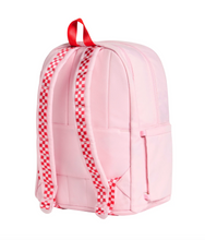 Laden Sie das Bild in den Galerie-Viewer, State Bags Recycled Polycanvas Kane Double Pocket Backpack Cherry
