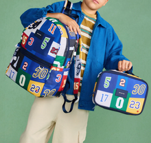 Load image into Gallery viewer, State Bags Kane Double Pocket Backpack Varsity Numbers
