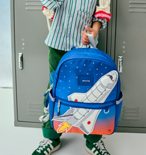 Load image into Gallery viewer, State Bags Nylon Puffer Kane Backpack Spaceship
