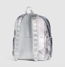 Load image into Gallery viewer, State Bags Metallic Kane Double Pocket Backpack Discoball
