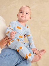 Laden Sie das Bild in den Galerie-Viewer, Tea Collection Long Sleeve Pocket Baby Romper – Cutie Corgis
