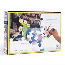Load image into Gallery viewer, Eeboo Love of Bats 100 Piece Jigsaw Puzzle

