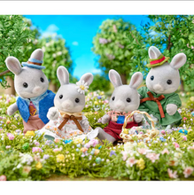 Laden Sie das Bild in den Galerie-Viewer, Sylvanian Families Baumwollschwanz-Kaninchenfamilie
