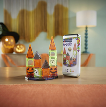 Load image into Gallery viewer, Magna-Tiles microMAGS Spooky 24 Piece Travel Set
