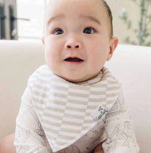 Load image into Gallery viewer, Copper Pearl Bandana Bib 4-Pack Gage

