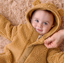 Laden Sie das Bild in den Galerie-Viewer, Magnetic Me Brown Sherpa Baby Bear Pram
