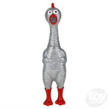 Load image into Gallery viewer, The Toy Network 13.25" Sparkle Rubber Chicken
