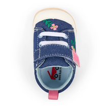 Load image into Gallery viewer, See Kai Run Stevie Mini Blue Denim/Garden
