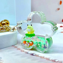 Laden Sie das Bild in den Galerie-Viewer, Frog Boba Floaty Keycharm
