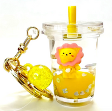 Laden Sie das Bild in den Galerie-Viewer, Zoo Animal Boba Floaty Keycharm
