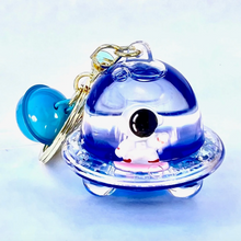 Load image into Gallery viewer, Astronaut UFO Floaty Keycharm
