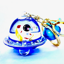 Load image into Gallery viewer, Astronaut UFO Floaty Keycharm

