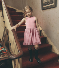 Laden Sie das Bild in den Galerie-Viewer, Tea Collection Velour &amp; Tulle Ballet Dress Honeysuckle Rose
