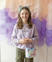 Laden Sie das Bild in den Galerie-Viewer, Great Pretenders Rainbow Furry Kitty Headband
