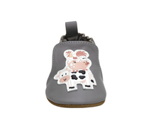 Load image into Gallery viewer, Robeez Fun At The Farm Grey
