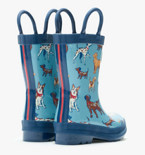 Load image into Gallery viewer, Hatley Blue Little Pups Rain Boots
