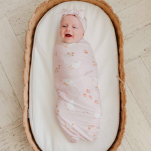 Load image into Gallery viewer, Copper Pearl Gigi Swaddle Blanket

