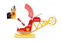 Load image into Gallery viewer, Brio Firefighter Helicopter
