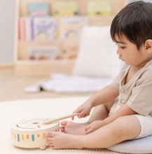 Laden Sie das Bild in den Galerie-Viewer, Plan Toys Wooden Sensory Drum
