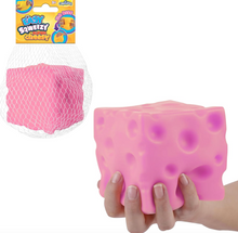 Load image into Gallery viewer, ORB Super Cheesy Jumbo Squishy, Pink &amp; Blue
