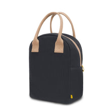 Load image into Gallery viewer, Fluf Zipper Lunch Bag Off-Black
