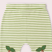 Load image into Gallery viewer, Little Green Radicals Cherry Knee Patch Striped Joggers

