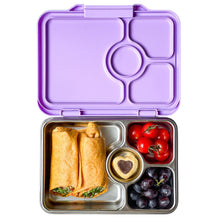 Load image into Gallery viewer, Yumbox Prêt Leakproof Stainless Steel Bento Lavande Purple
