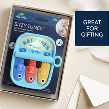 Load image into Gallery viewer, Itzy Ritzy Bitzy Tunes™ Sardines – Light-Up Interactive Piano Toy
