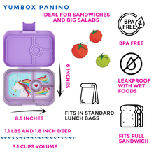 Load image into Gallery viewer, Yumbox Panino Bento Lunch Box - Power Pink
